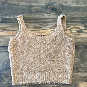 SKIMS COZY KNIT SET IN CAMEL